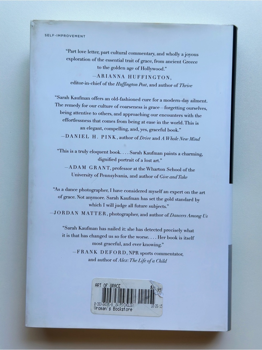 The Art of Grace by Sarah L. Kaufman | Non-Fiction | Hardcover Book - Picture 2 of 14